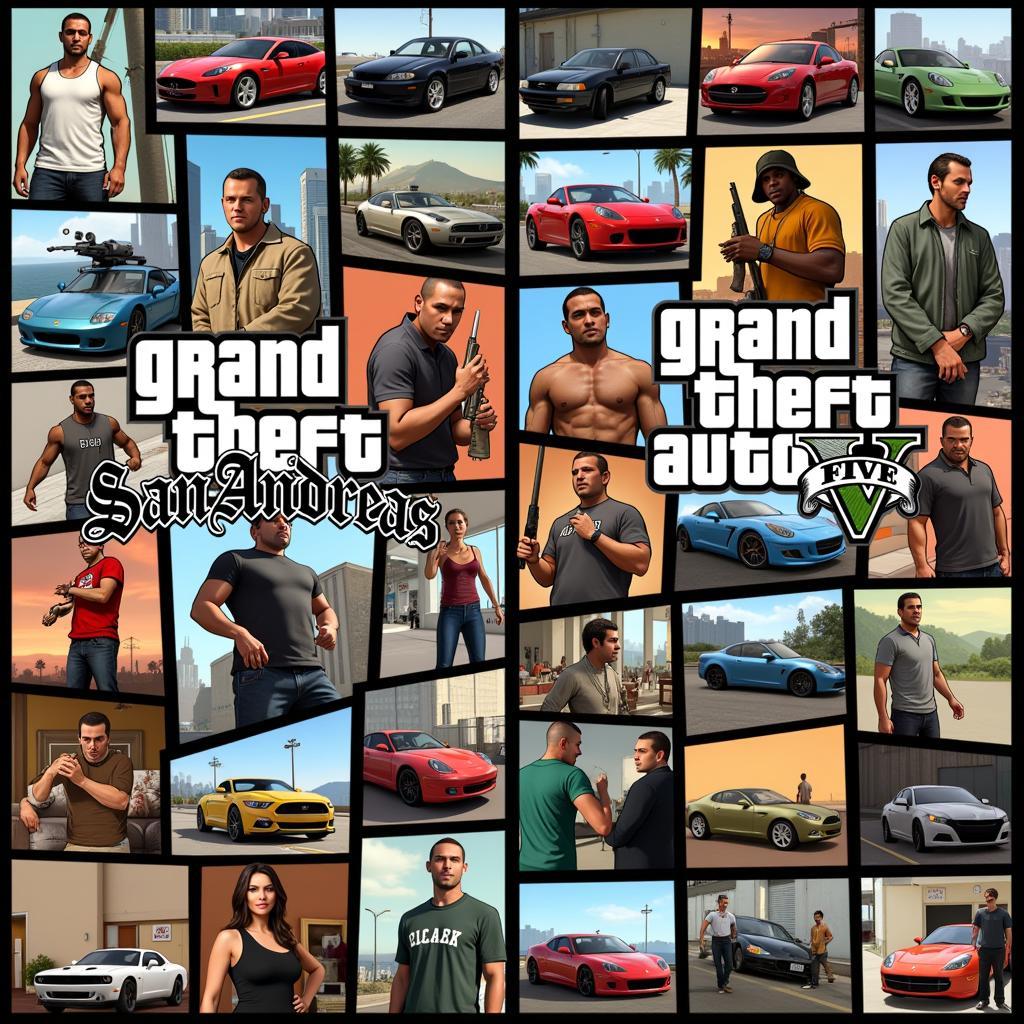 So sánh lối chơi và các hoạt động trong GTA San Andreas và GTA 4