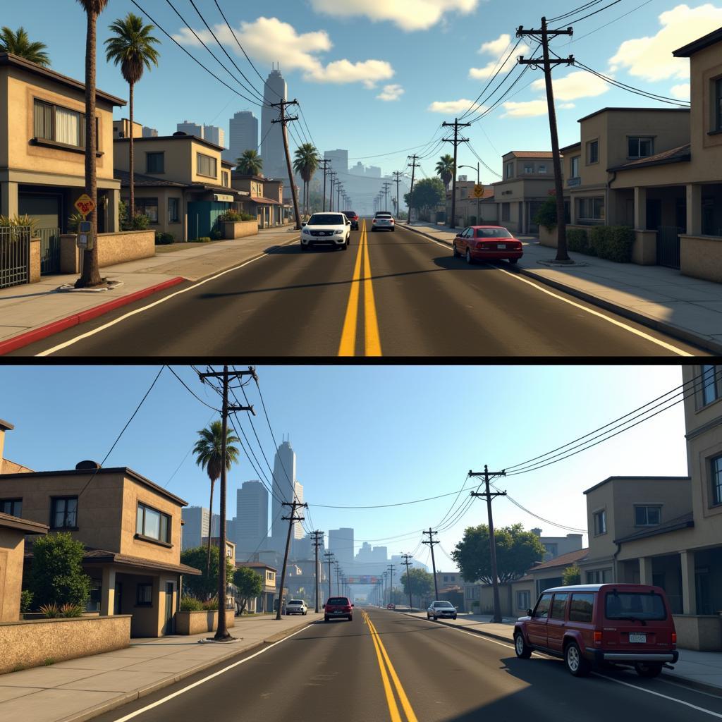 GTA San Andreas vs GTA 5: Đồ Họa