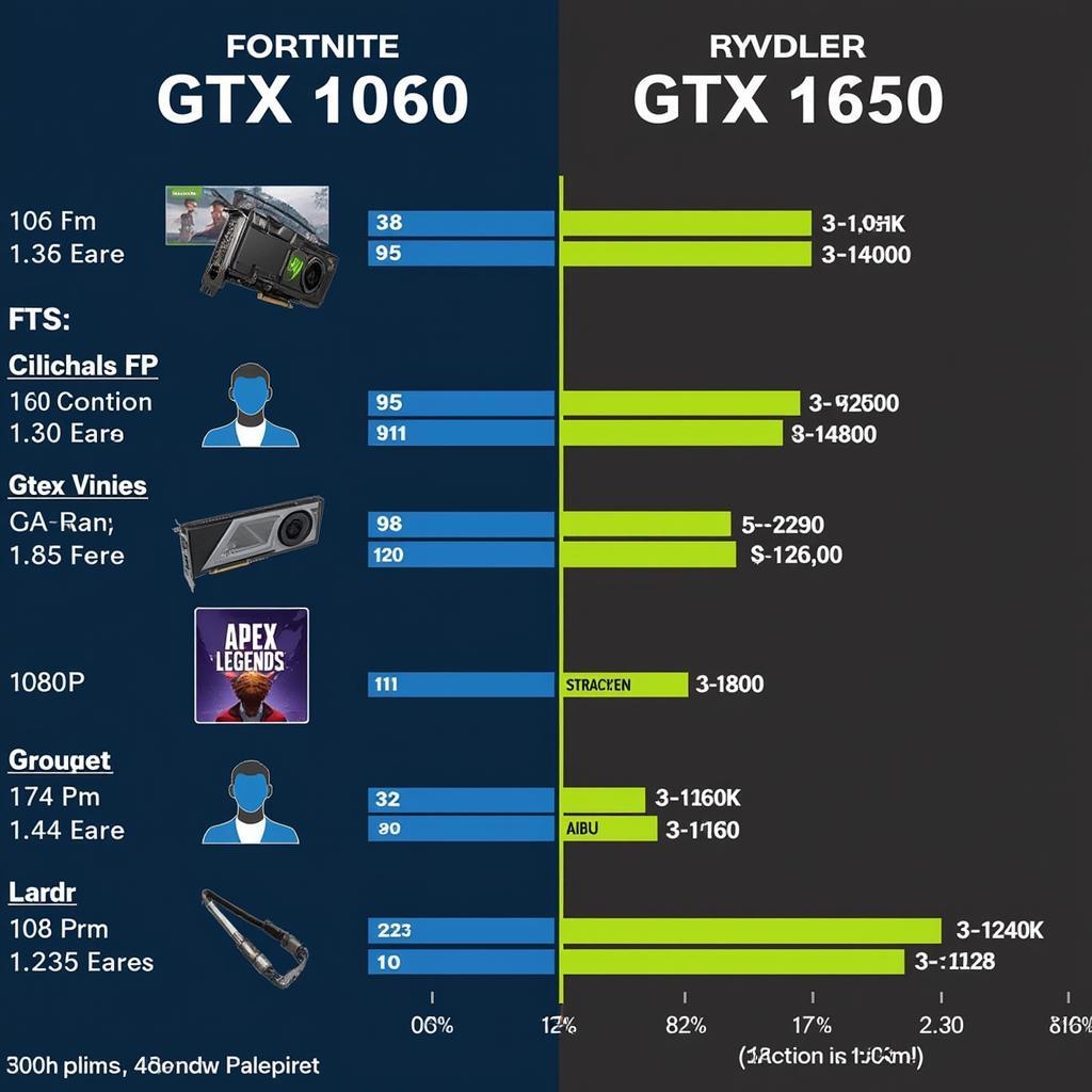 GTX 1060 vs GTX 1650 Gaming Performance