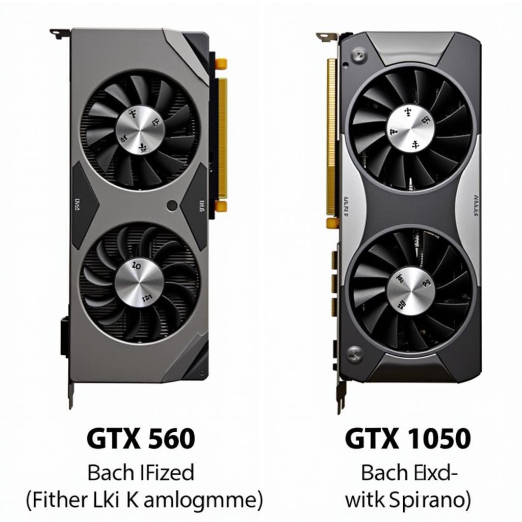 So sánh GTX 560 và GTX 1050