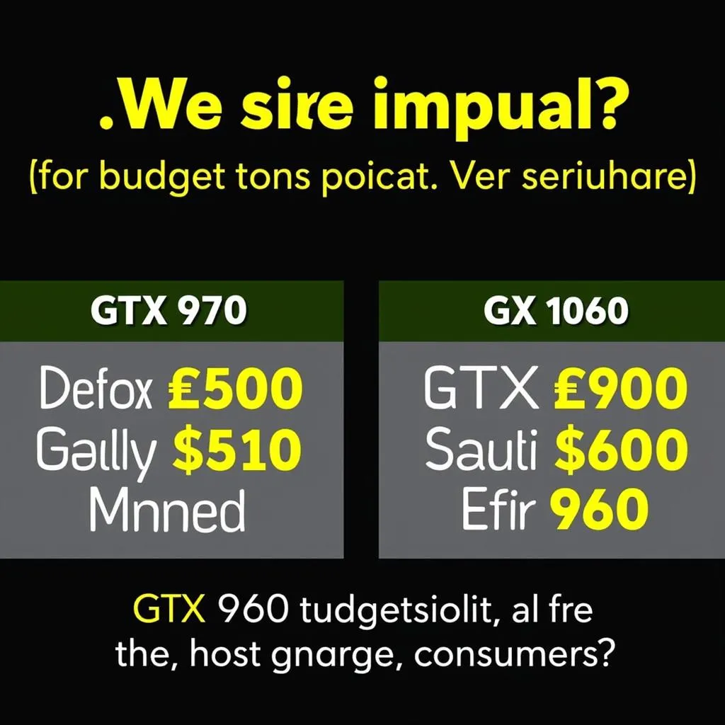 So sánh giá GTX 970 vs GTX 1060