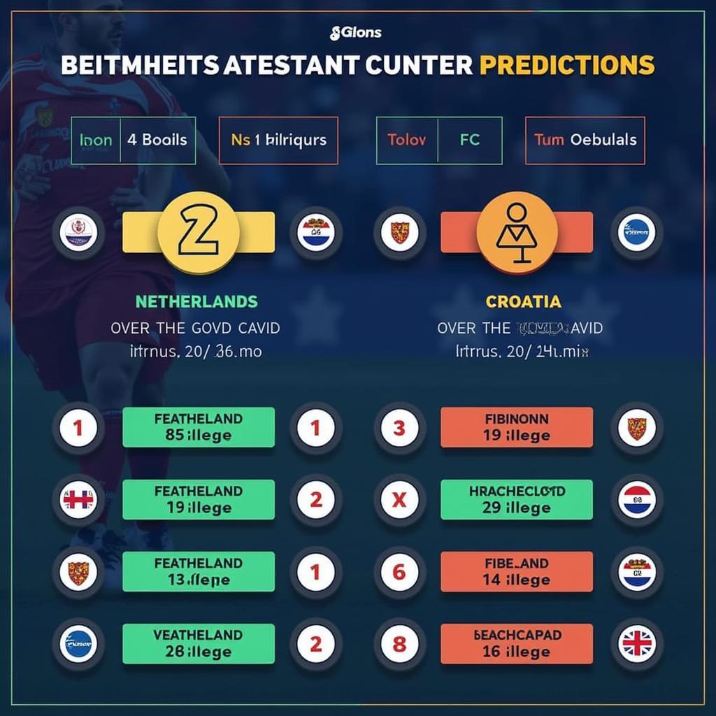 Soi kèo Hà Lan vs Croatia