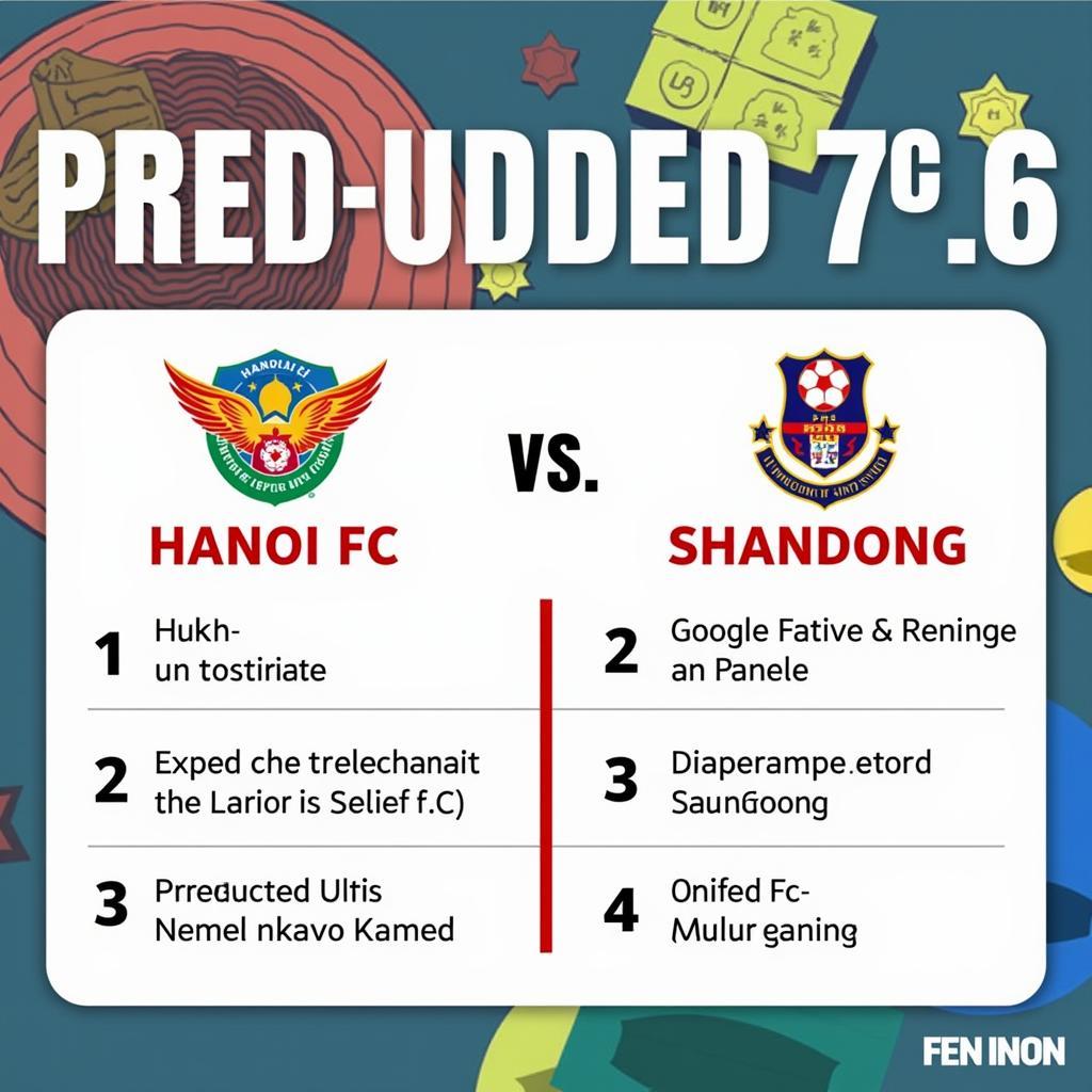 Dự đoán kết quả Hà Nội FC vs Shandong