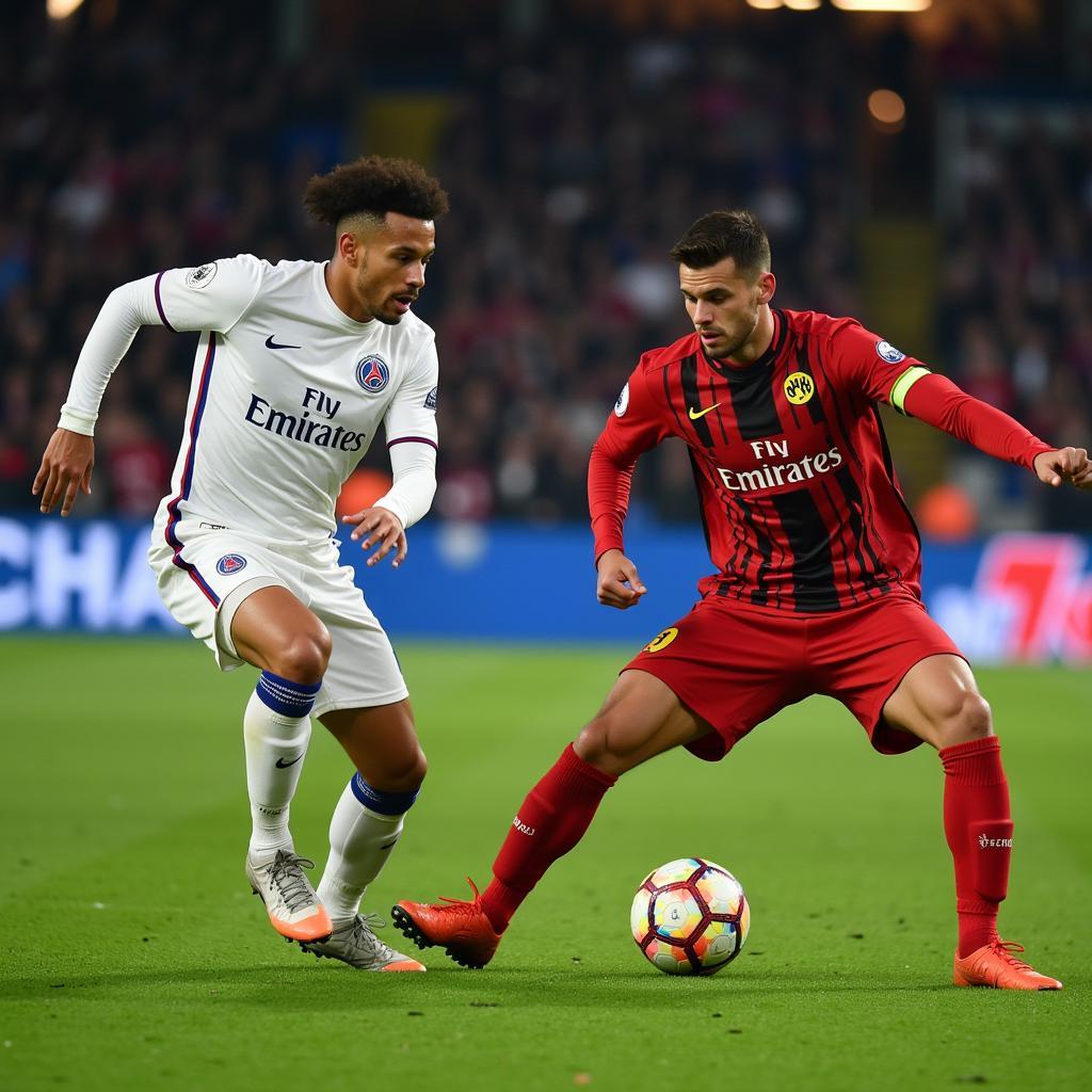 Hàng thủ PSG vs Dortmund