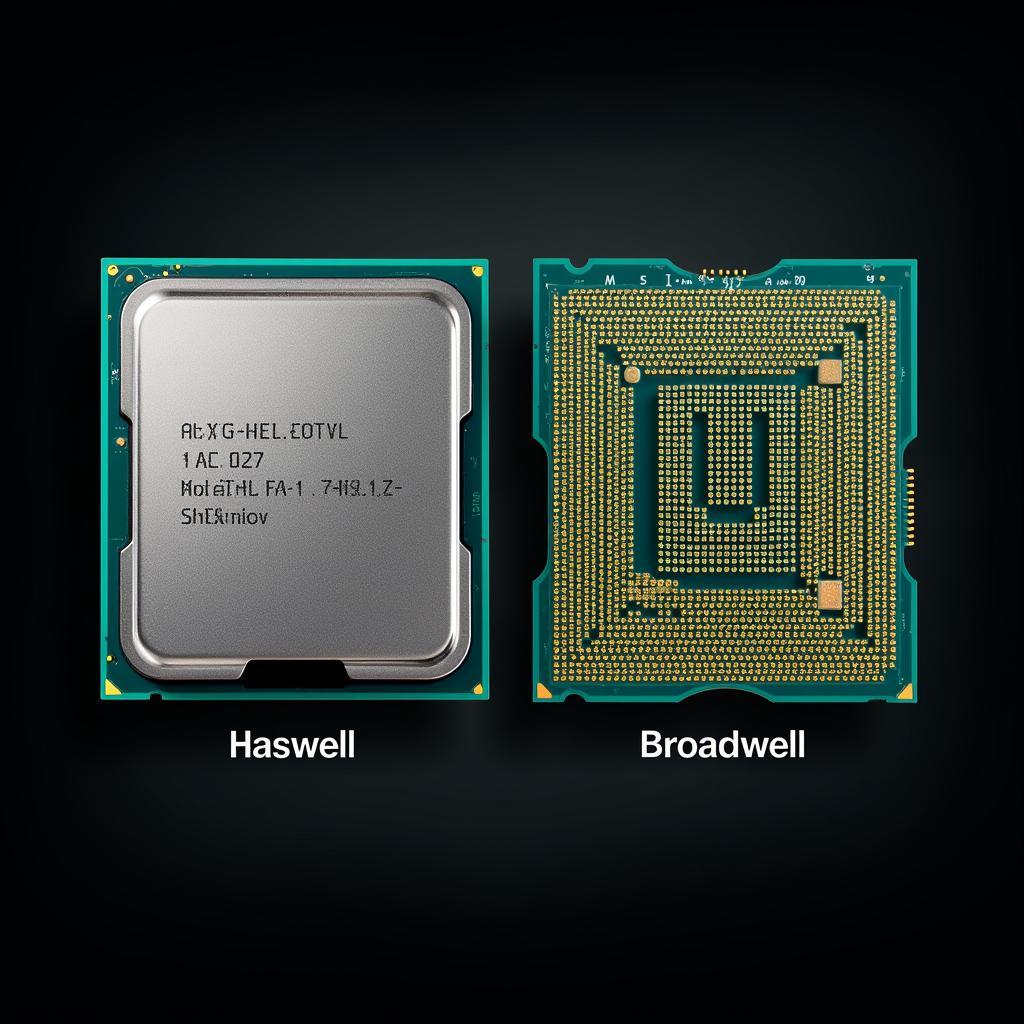 Chip xử lý Haswell và Broadwell