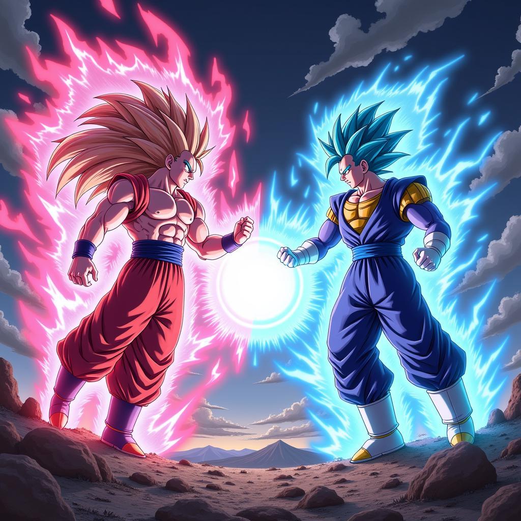 Hearts vs Gogeta đối đầu