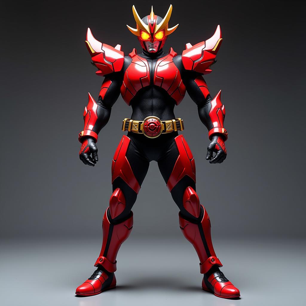 Hình ảnh Kamen Rider Kuuga, đánh dấu sự khởi đầu của kỷ nguyên Heisei Rider