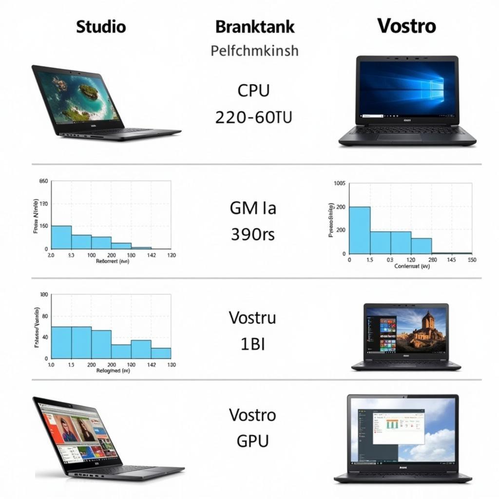 Hiệu năng Dell Studio và Vostro