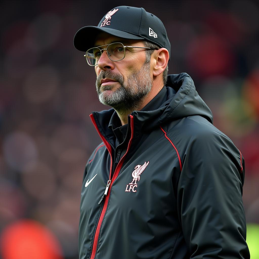 HLV Juergen Klopp chỉ đạo chiến thuật