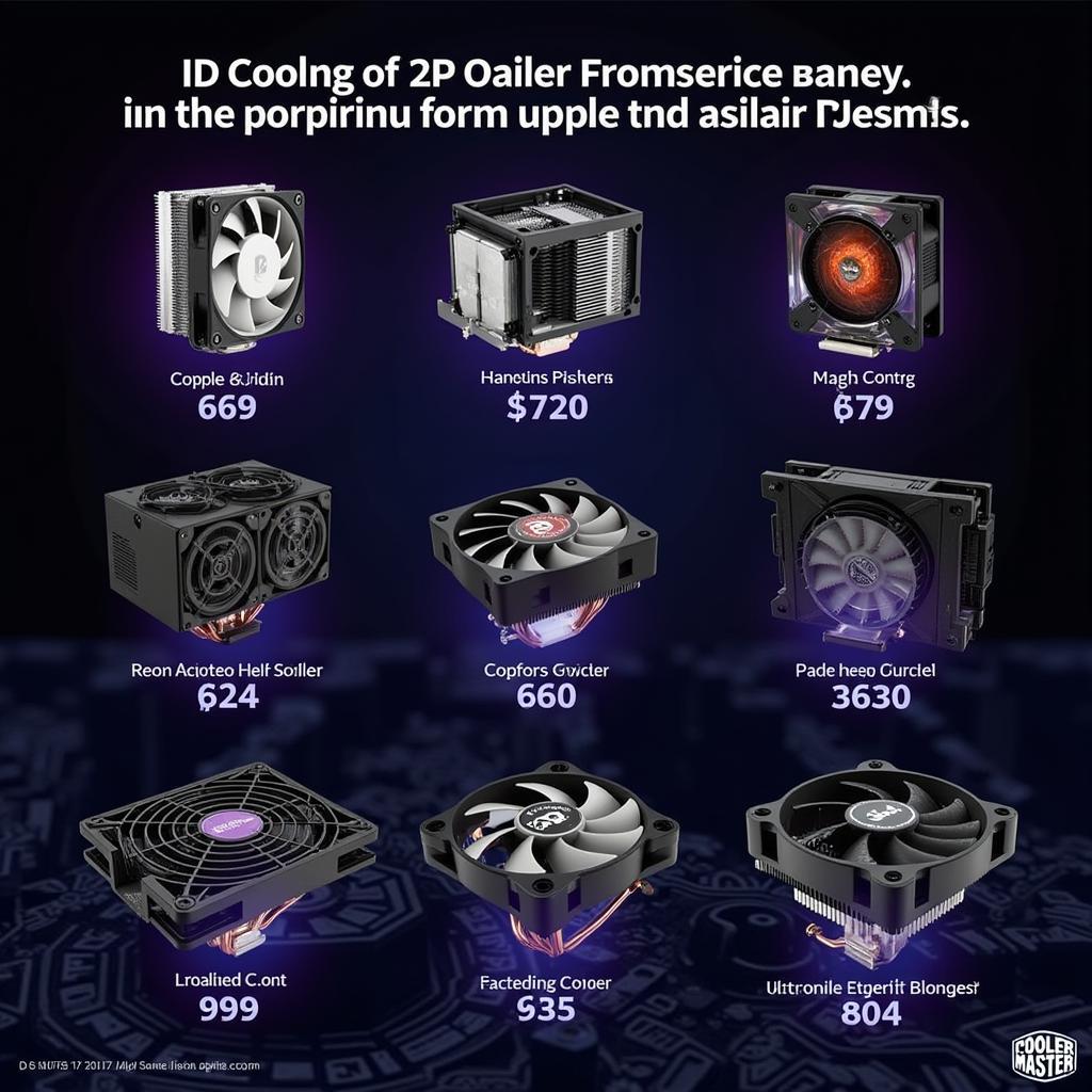 Các sản phẩm tản nhiệt ID Cooling và Cooler Master