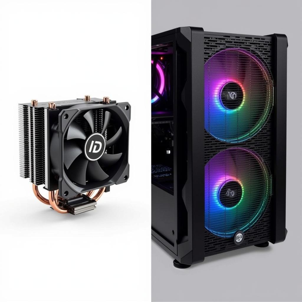 So sánh tản nhiệt ID Cooling và Cooler Master