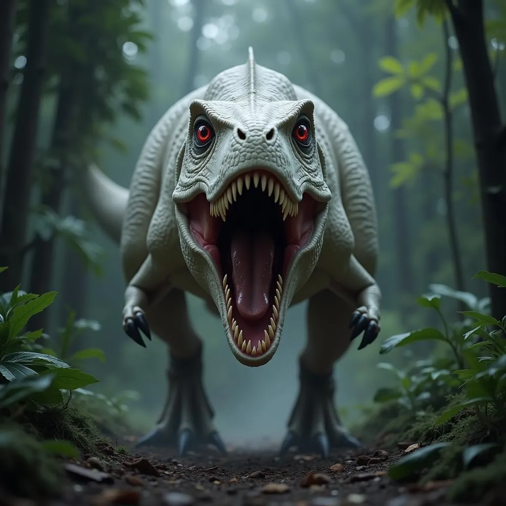 Indominus Rex tấn công