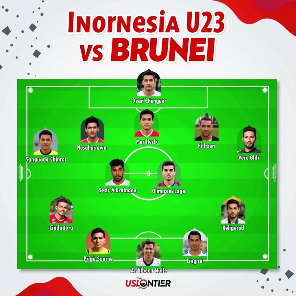 Đội hình ra sân Indonesia U23 vs Brunei