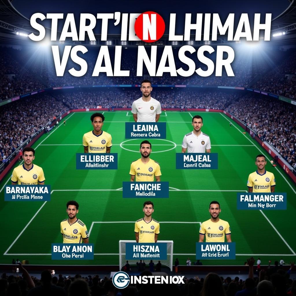 Đội hình Inter Milan ra sân trong trận giao hữu với Al Nassr