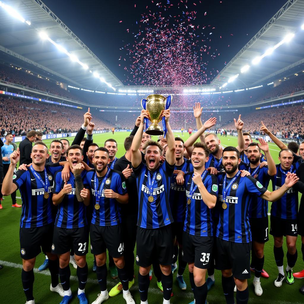 Inter Milan - Serie A Champions - Celebration