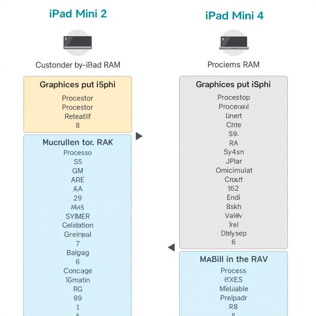 iPad Mini 2 và iPad Mini 4: Hiệu năng