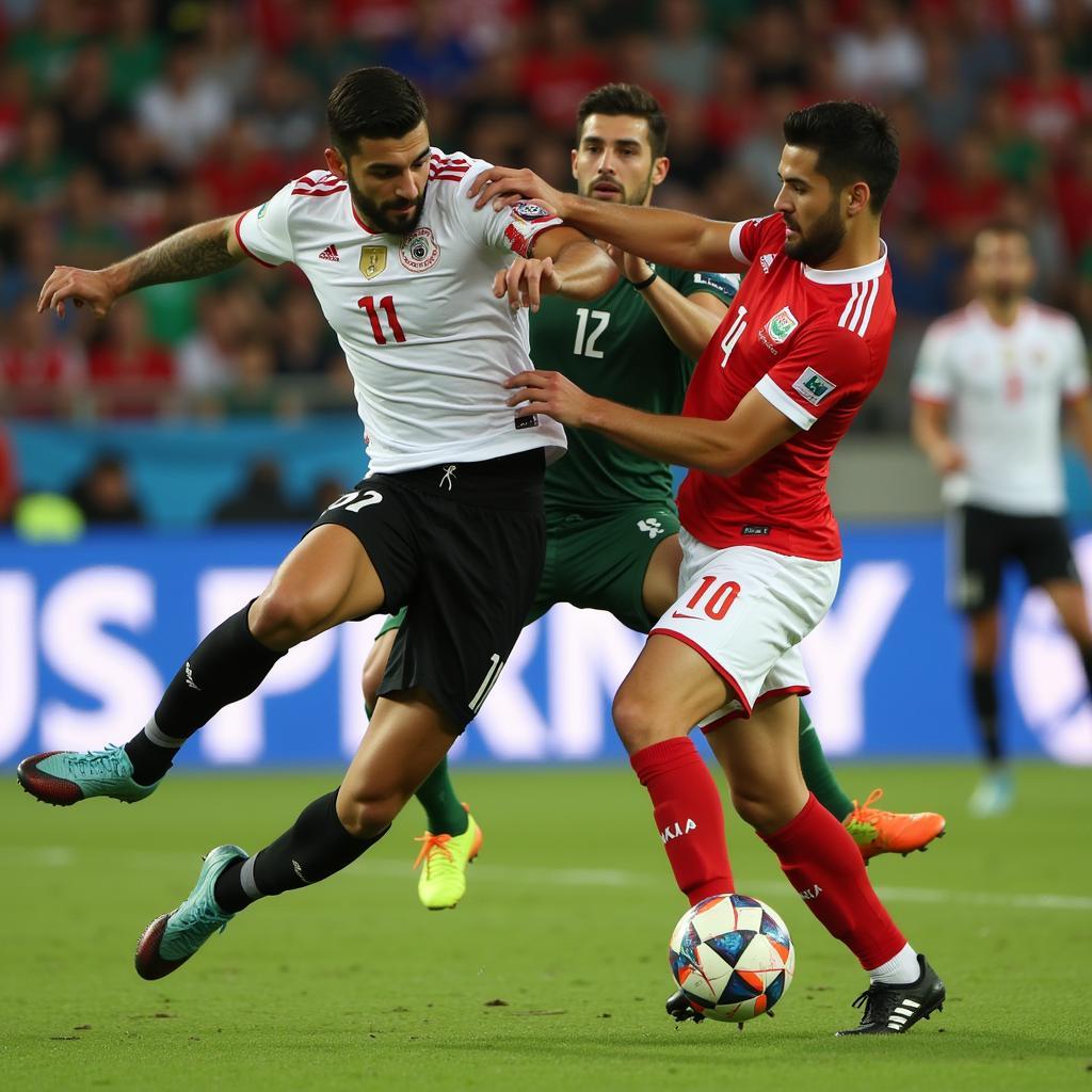 Iran vs Syria đối đầu tại vòng loại World Cup