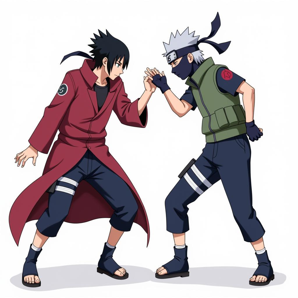 Chiến thuật của Itachi và Kakashi