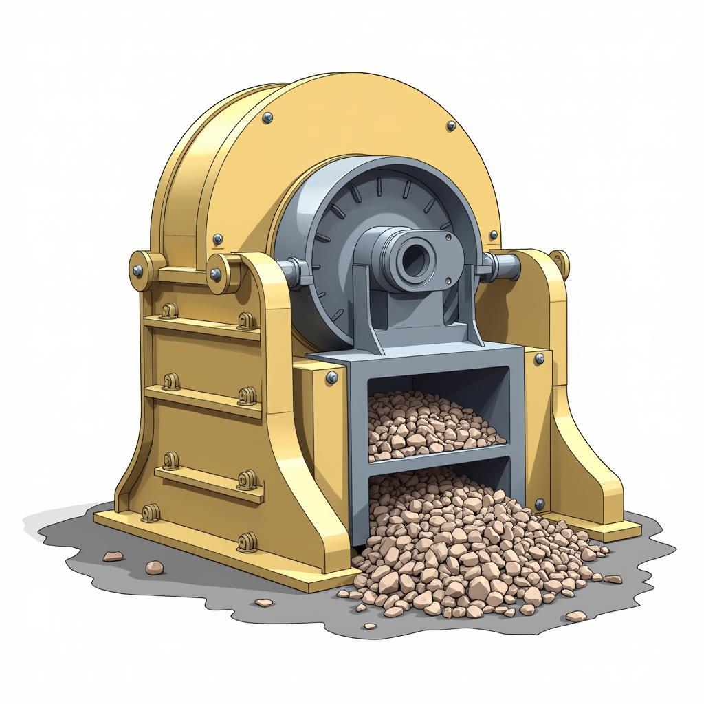 Máy Nghiền Hàm (Jaw Crusher) Trong Quá Trình Hoạt Động