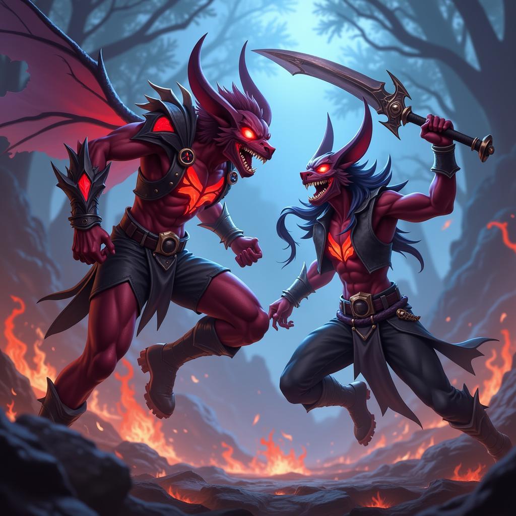 Jax và Aatrox đối đầu trong Summoner's Rift