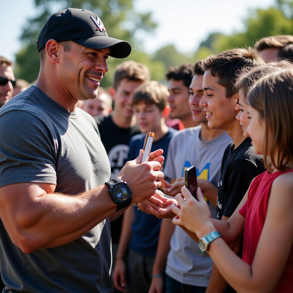 John Cena giao lưu cùng người hâm mộ