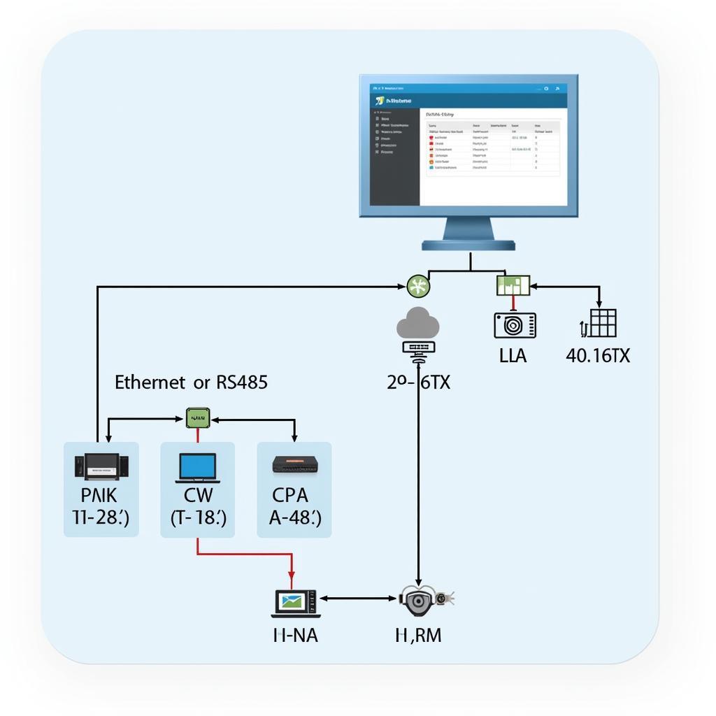 Kết nối PLC và máy tính