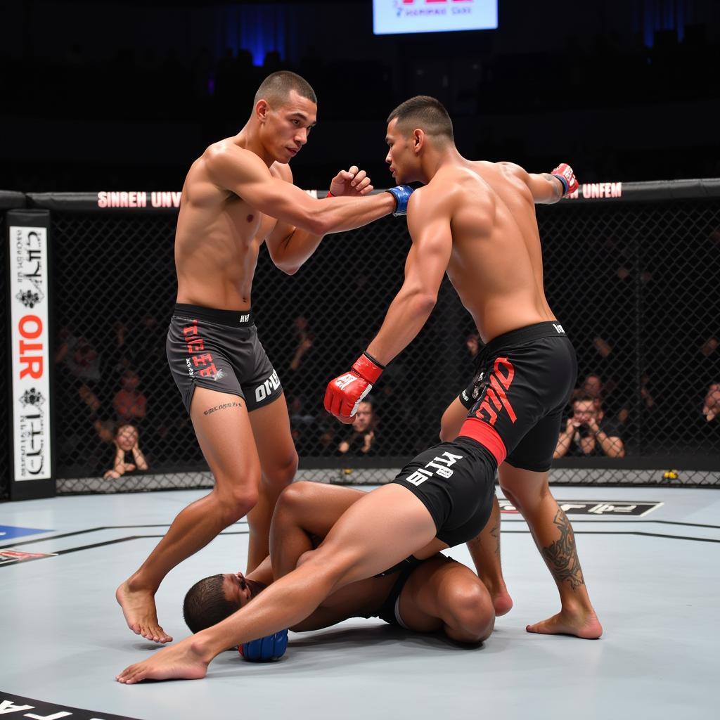 Kevin Lee tập luyện trước trận đấu UFC Fight Night: Chiesa vs. Lee