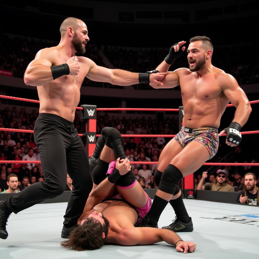 Kevin Owens và Cesaro kết hợp ăn ý