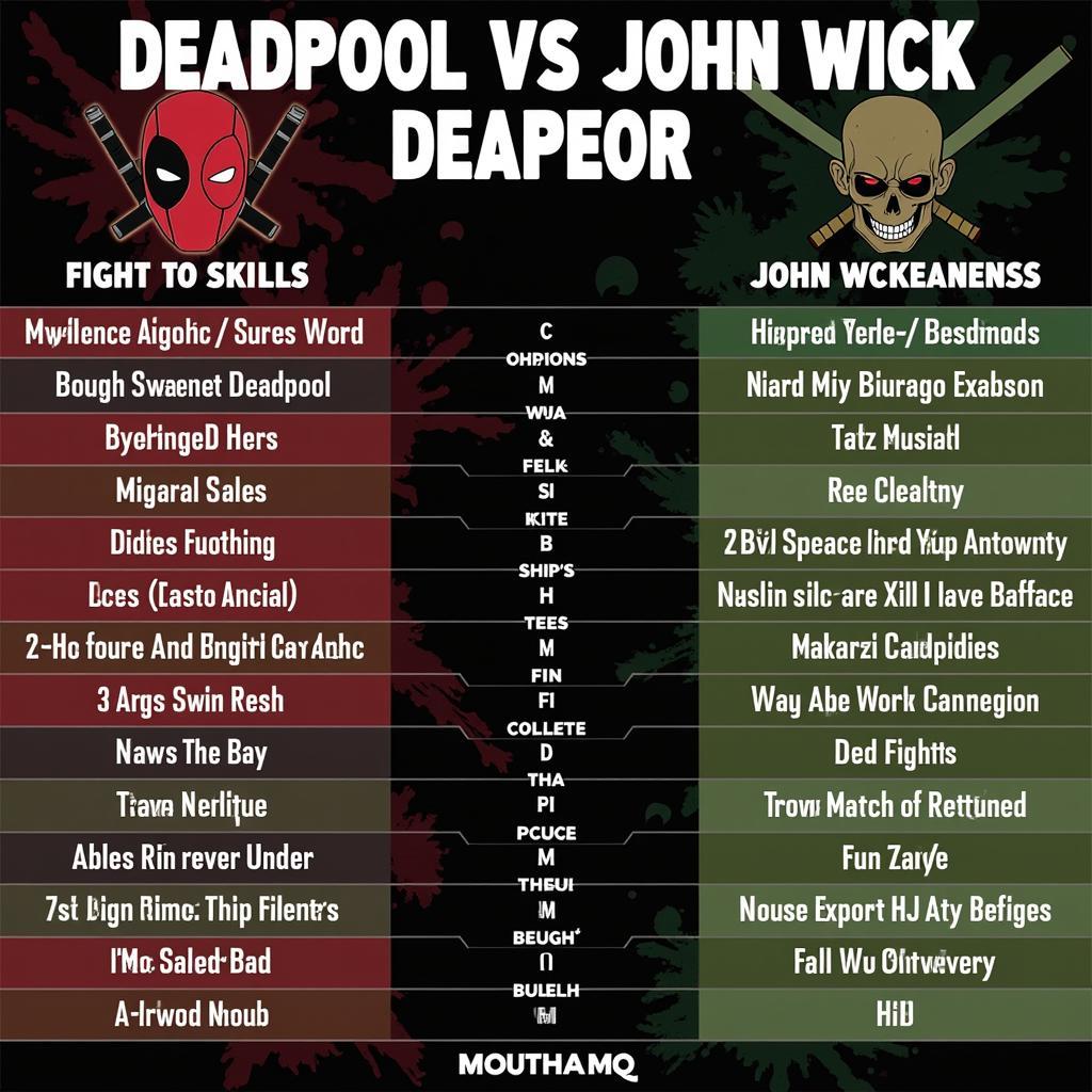 So sánh khả năng chiến đấu của Deadpool và John Wick