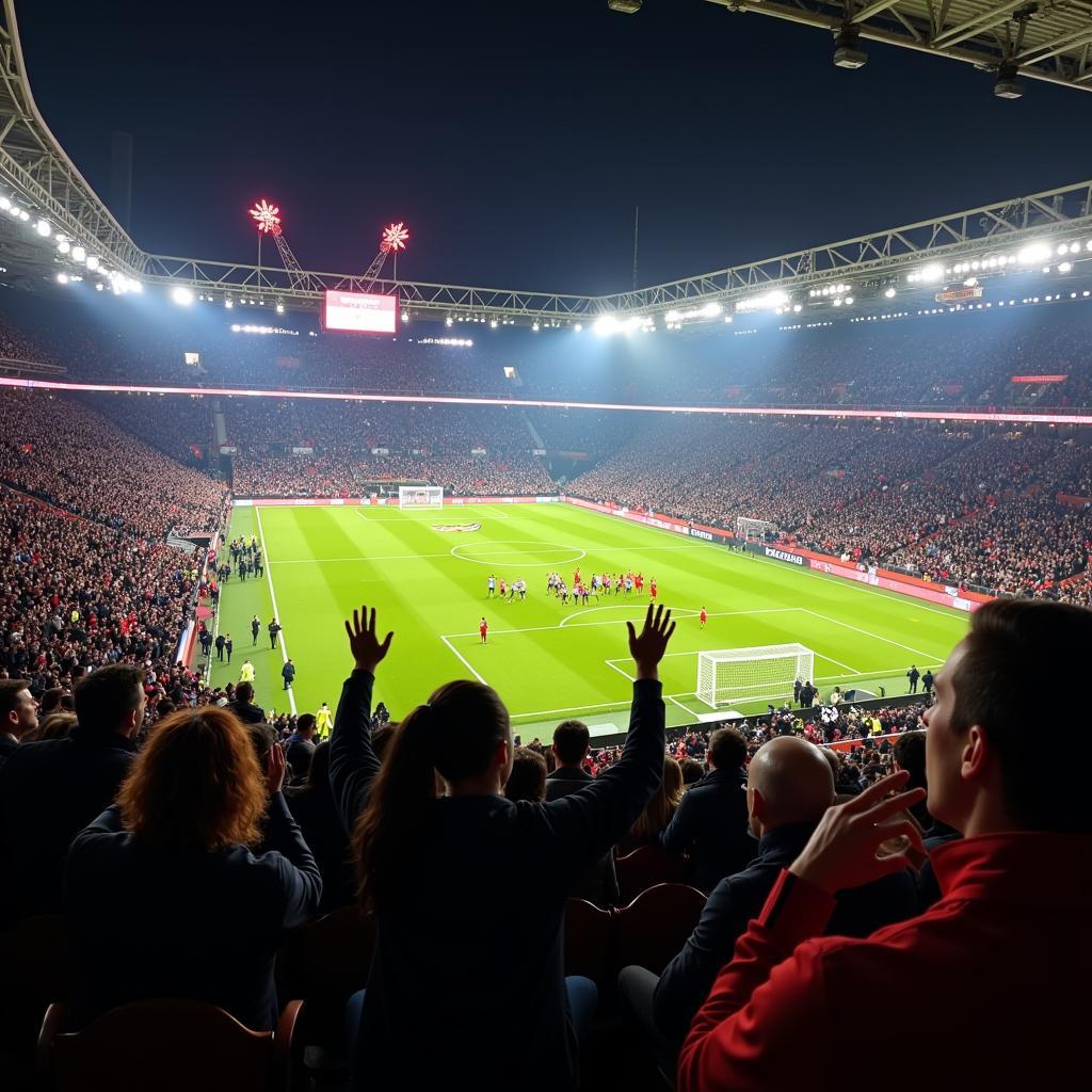 Cổ động viên PSG vs Dortmund