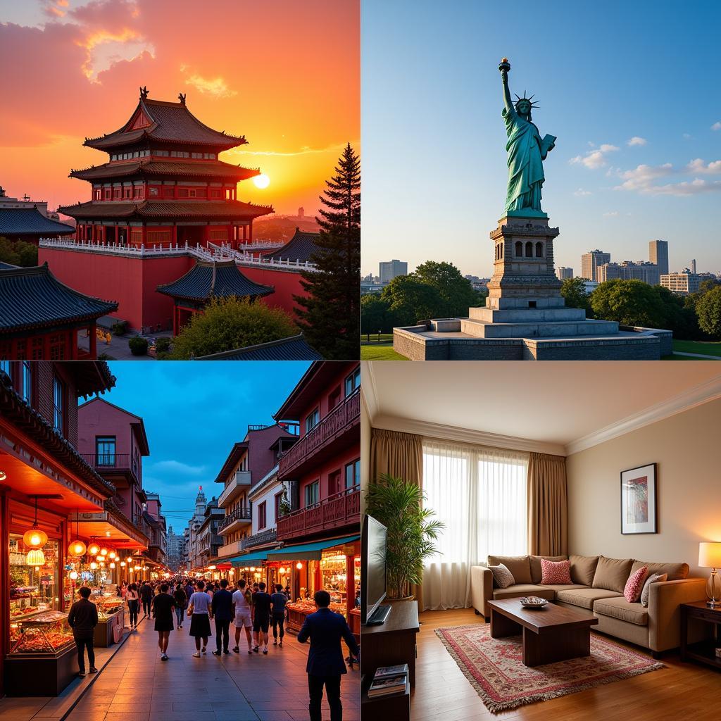 Cultural Experiences and Living Spaces in China and the US