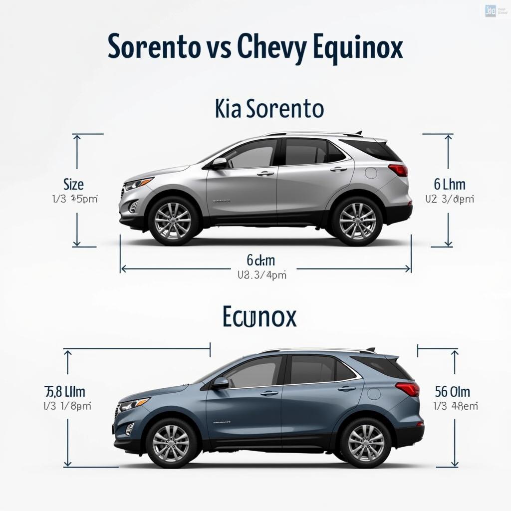 So Sánh Kia Sorento và Chevy Equinox