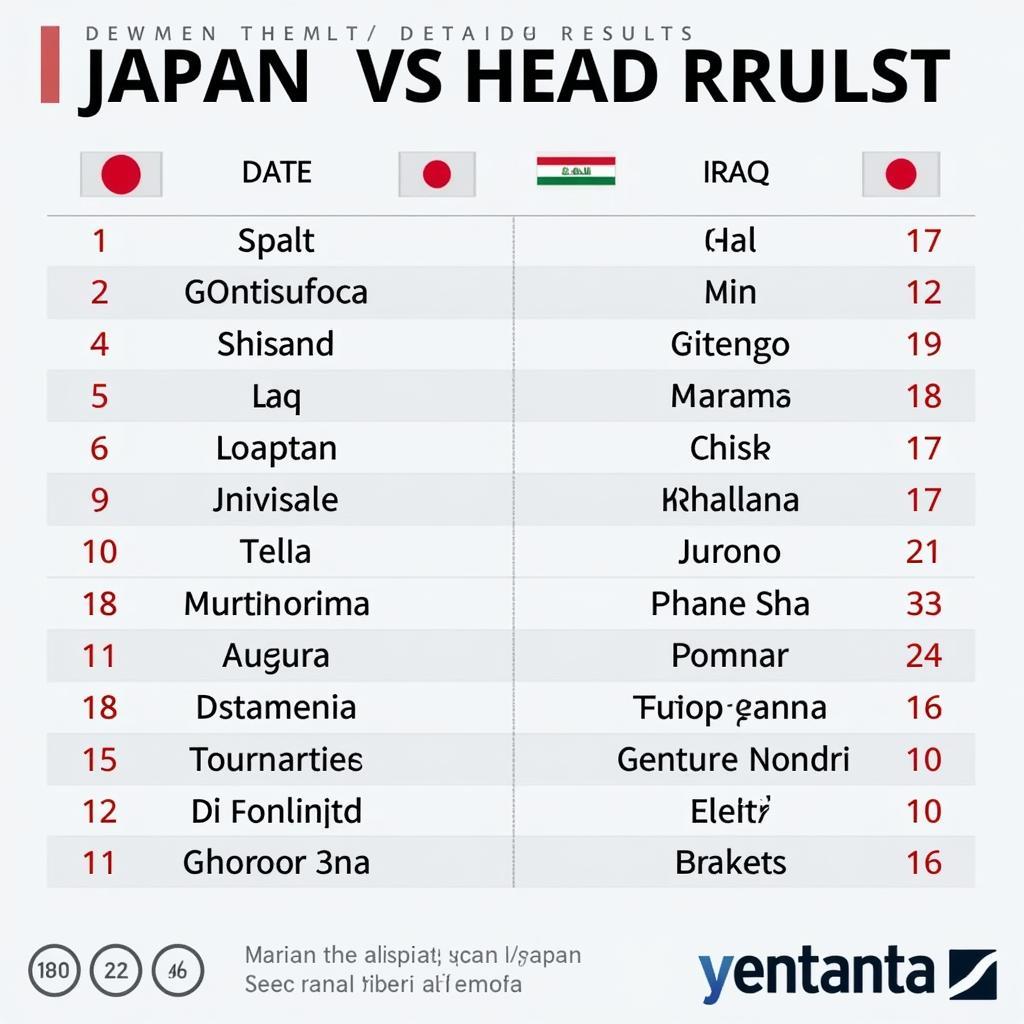 Kết quả các trận đấu Nhật Bản vs Iraq