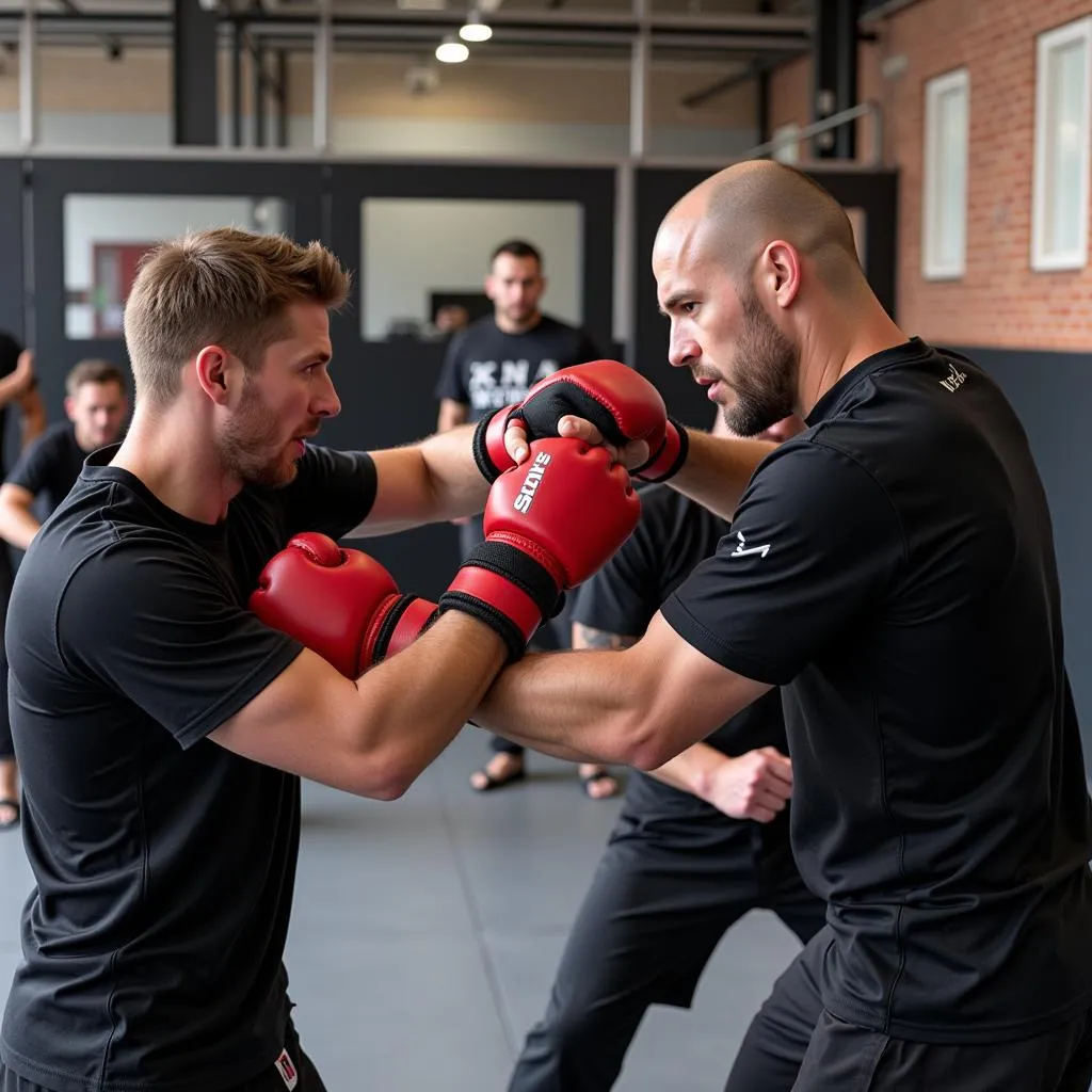 Luyện tập Krav Maga tự vệ