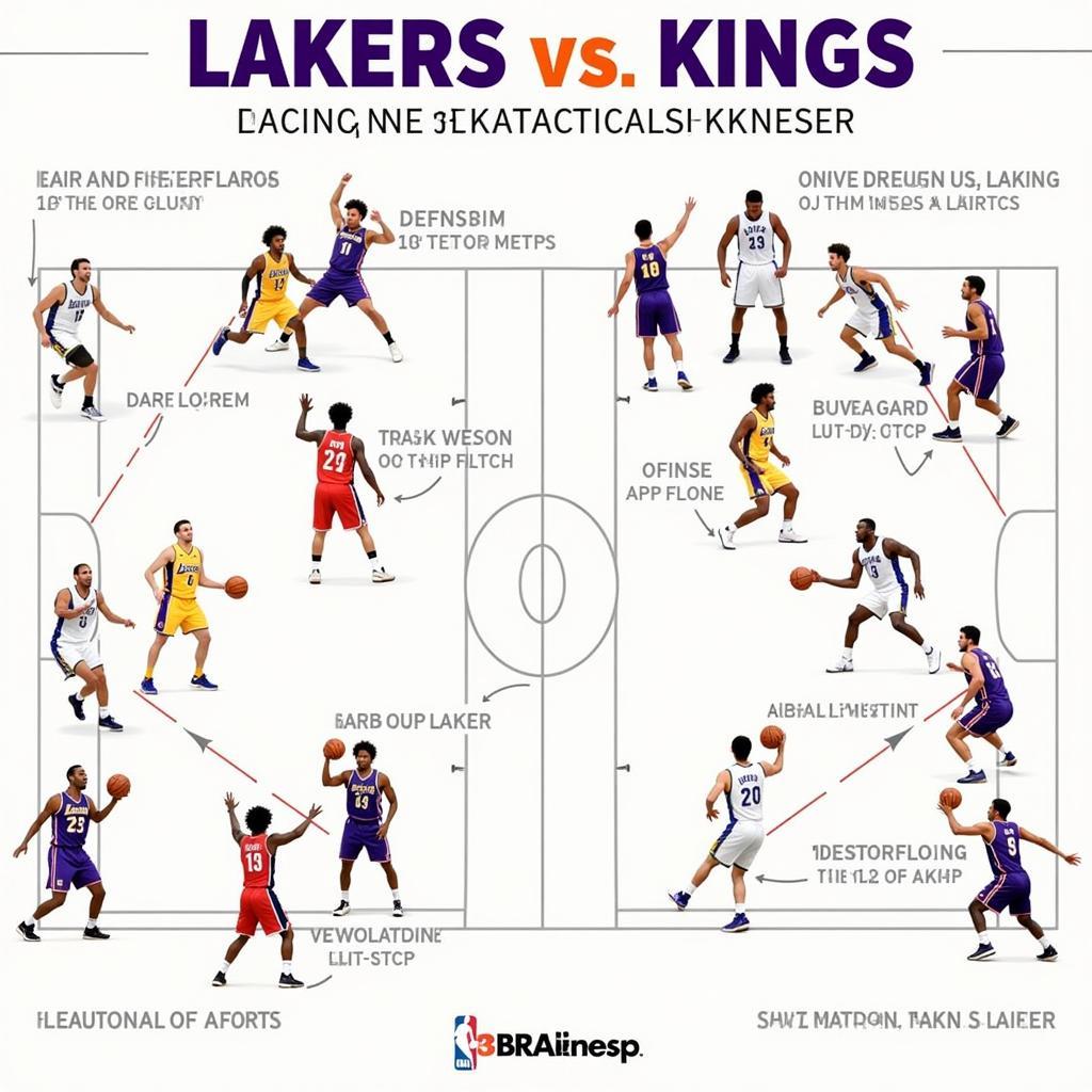 Chiến thuật Lakers vs Kings