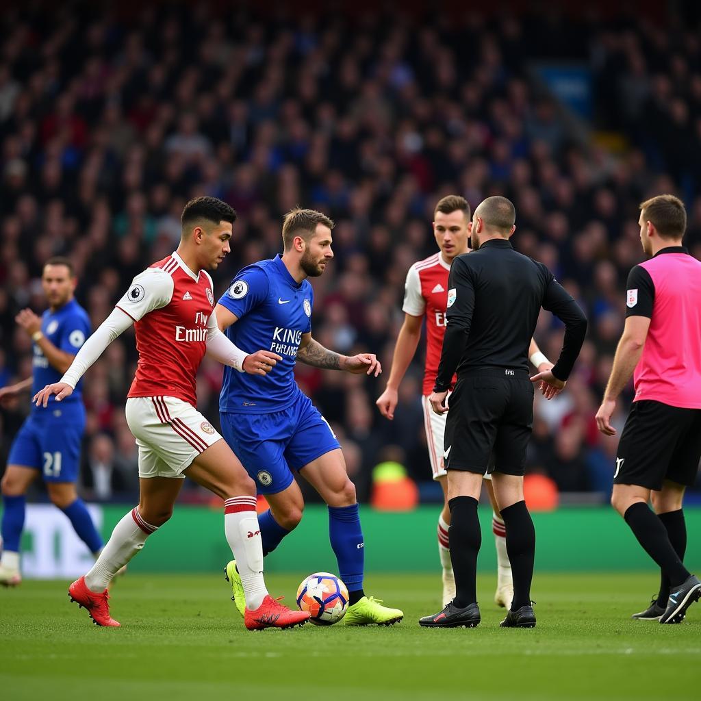 Leicester City vs Arsenal: Cường độ trận đấu