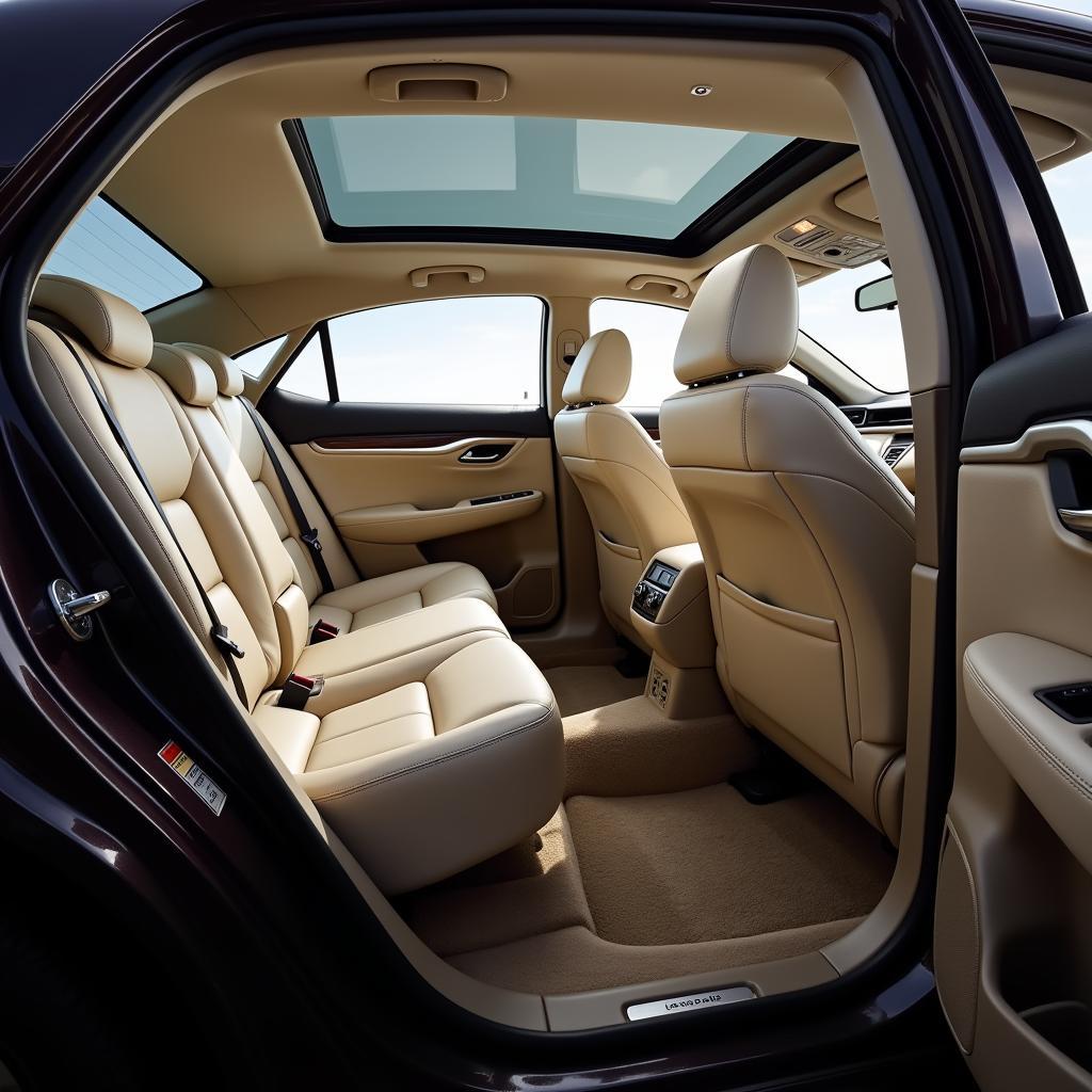 Lexus ES Spacious Interior