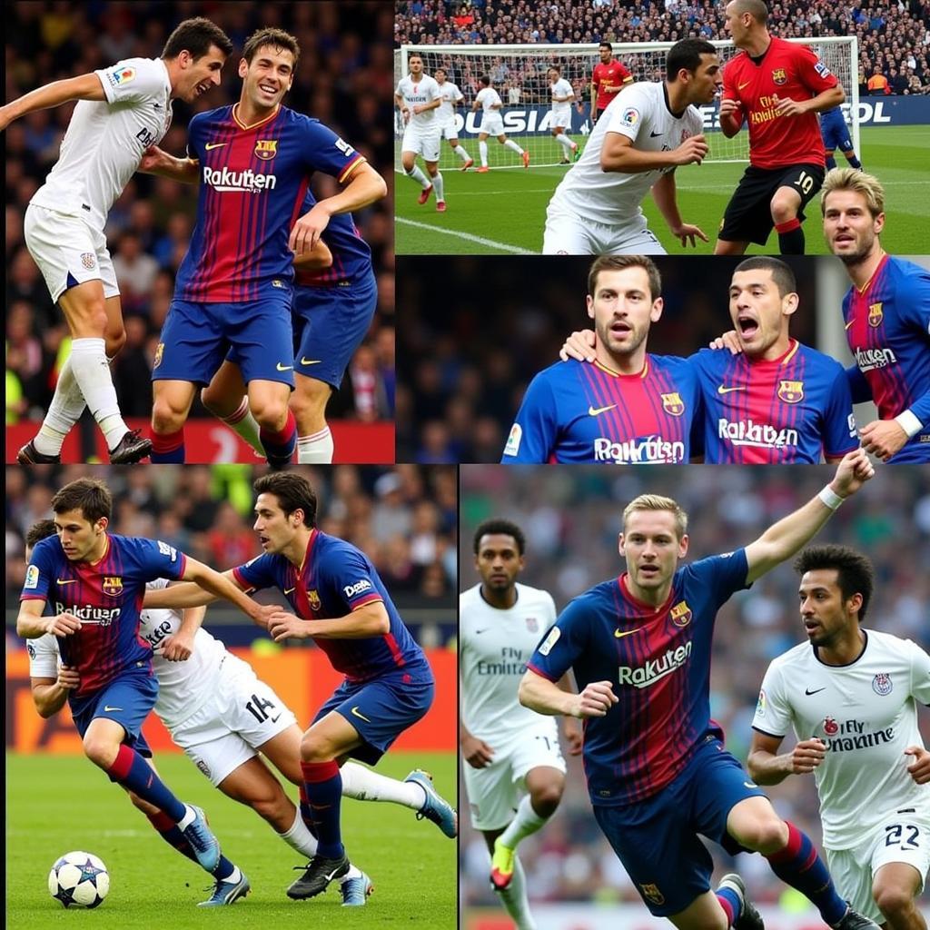 Lịch sử đối đầu Barca - PSG