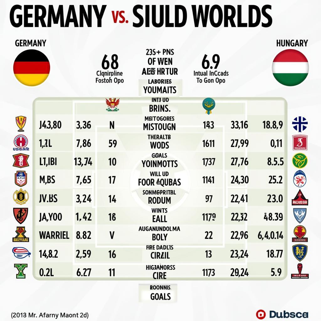 Lịch sử đối đầu Đức vs Hungary