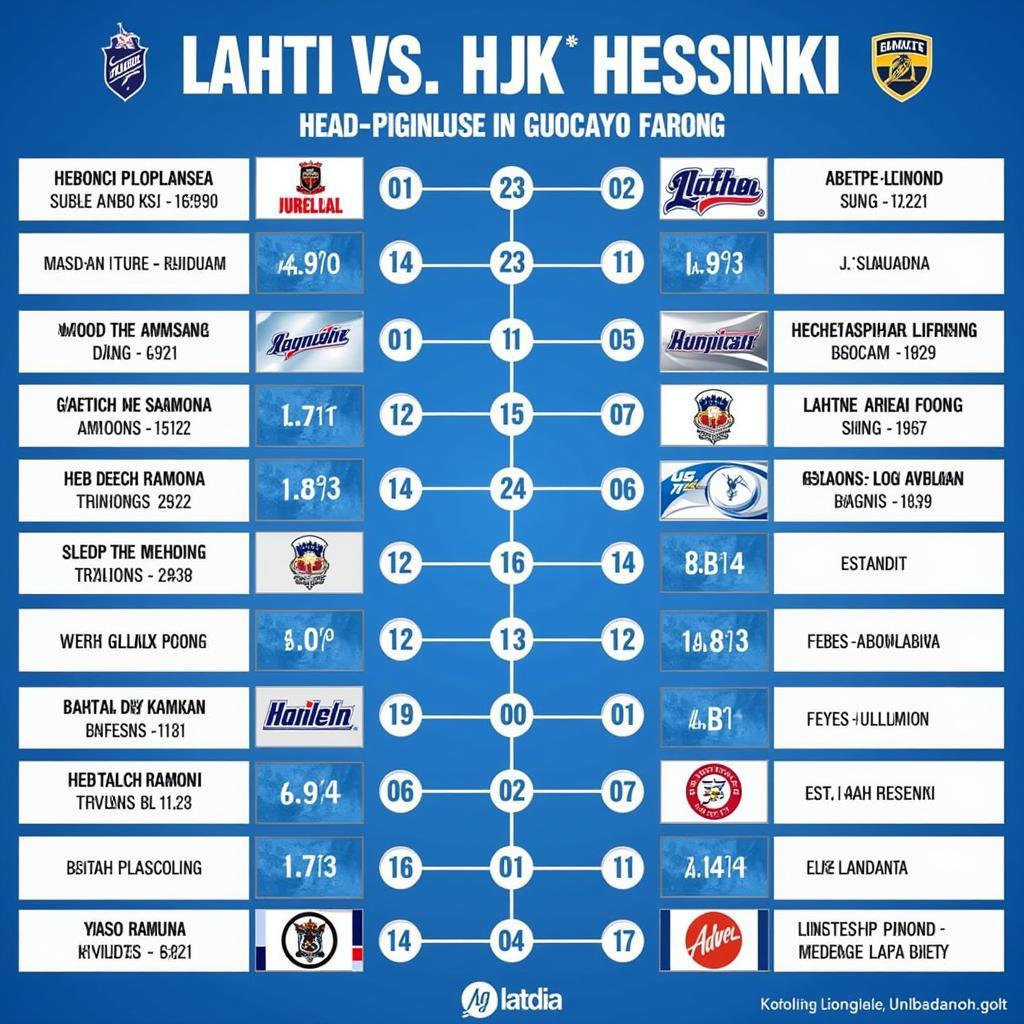 Lịch sử đối đầu Lahti vs HJK Helsinki