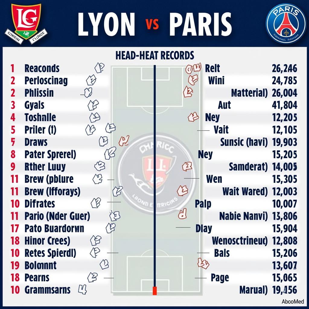 Lịch Sử Đối Đầu Lyon vs PSG