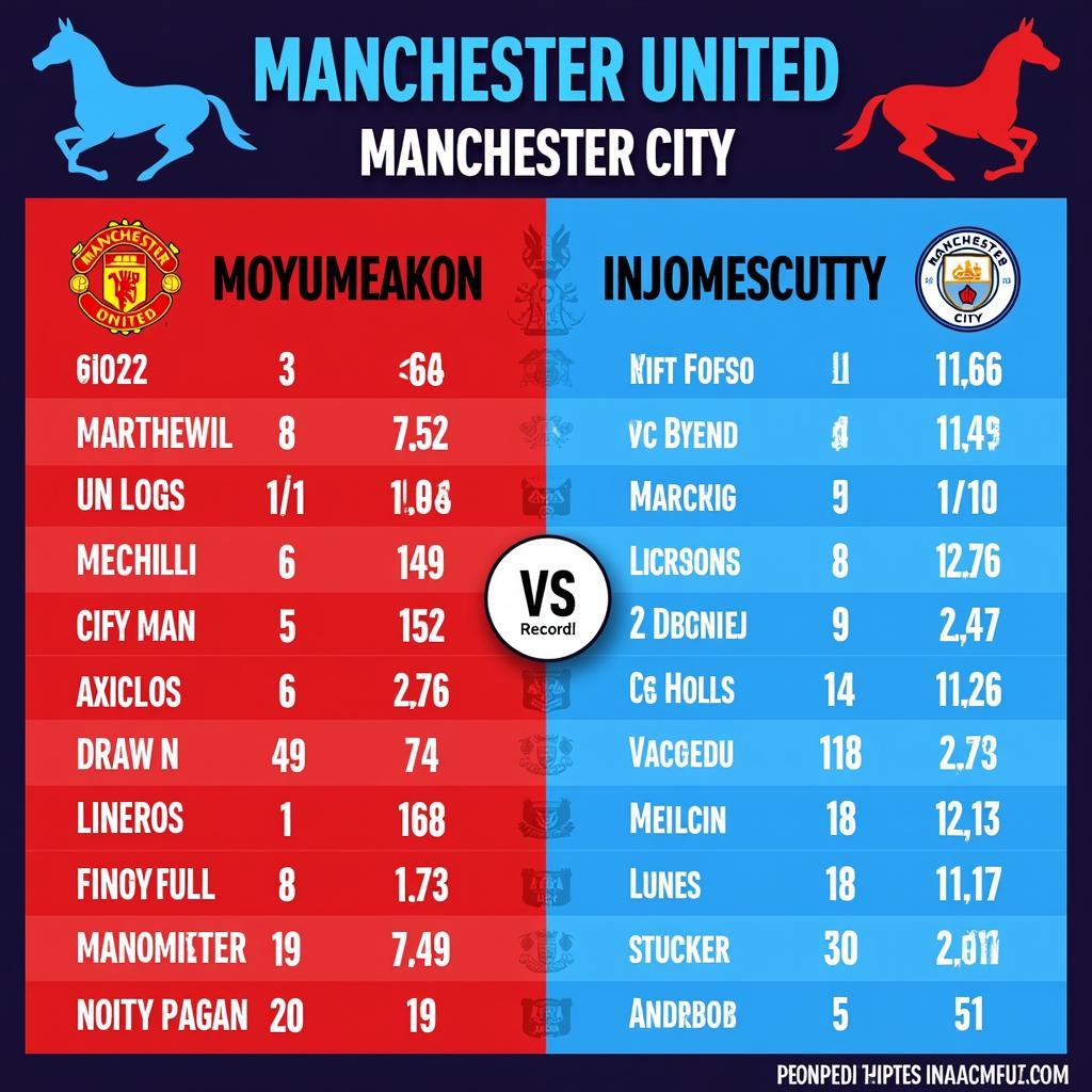 Lịch sử đối đầu MU vs MC