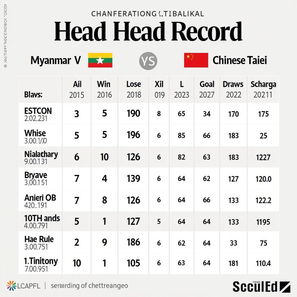 Lịch sử đối đầu giữa Myanmar và Chinese Taipei