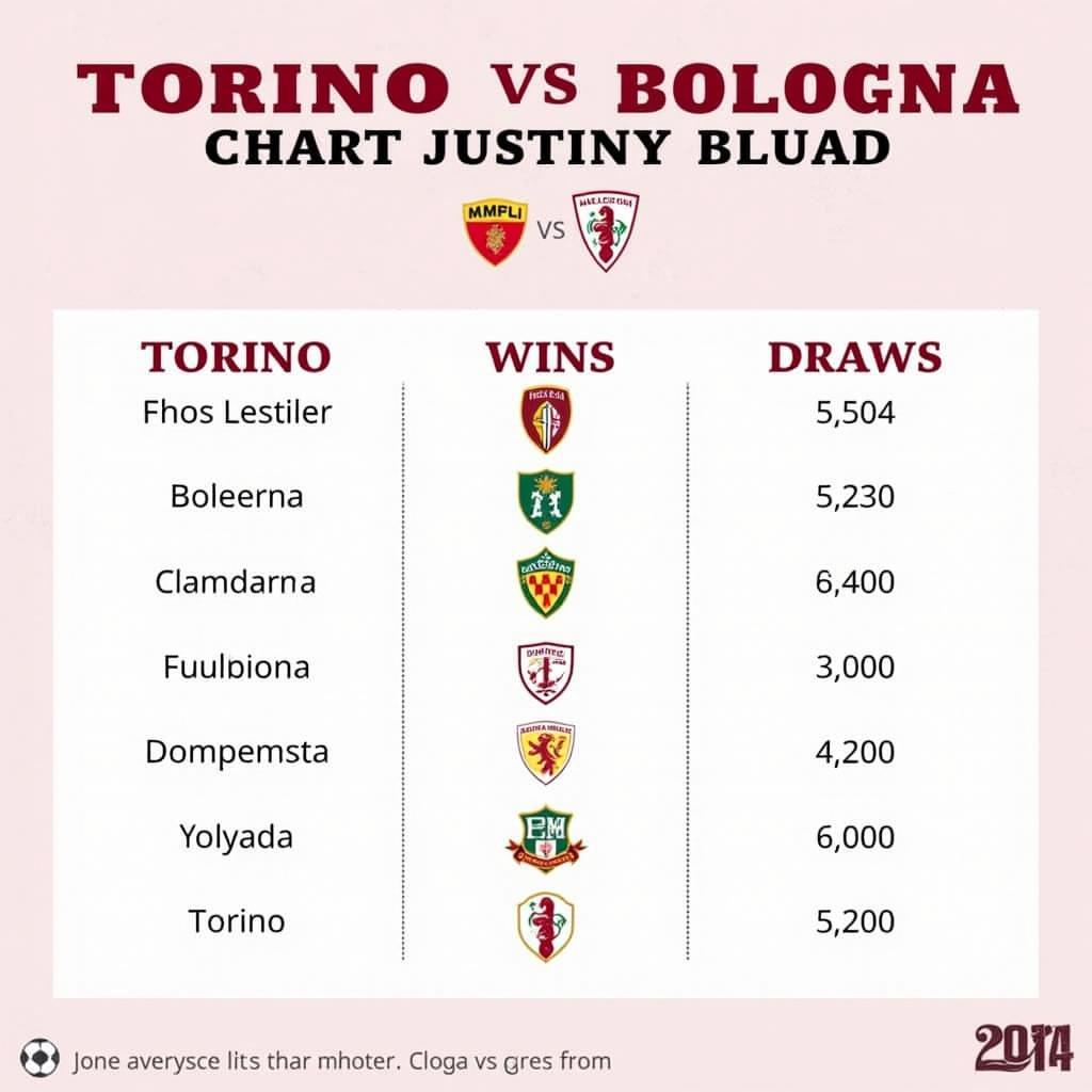 Lịch sử đối đầu Torino vs Bologna