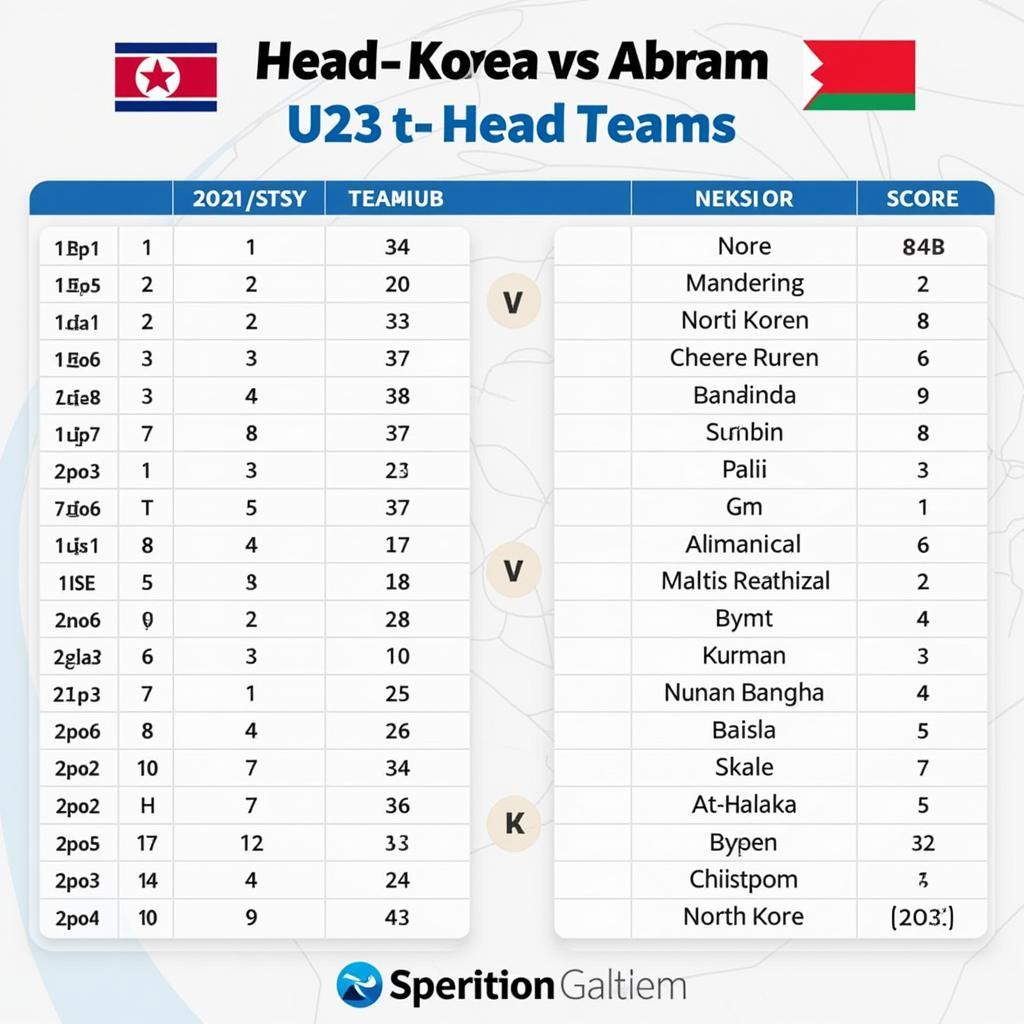 Lịch sử đối đầu giữa U23 Triều Tiên và U23 Bahrain