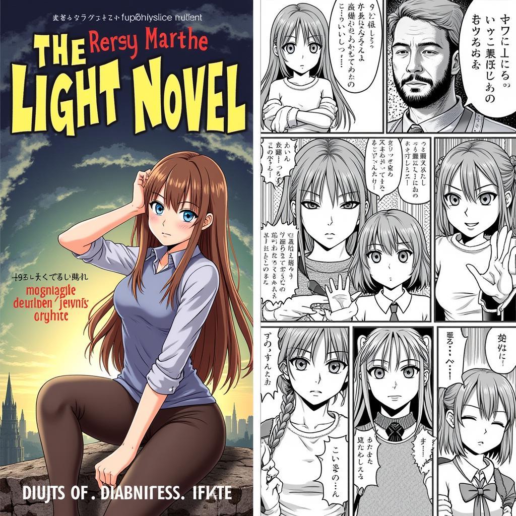 Light Novel và Manga - Hai thế giới truyện tranh đầy màu sắc