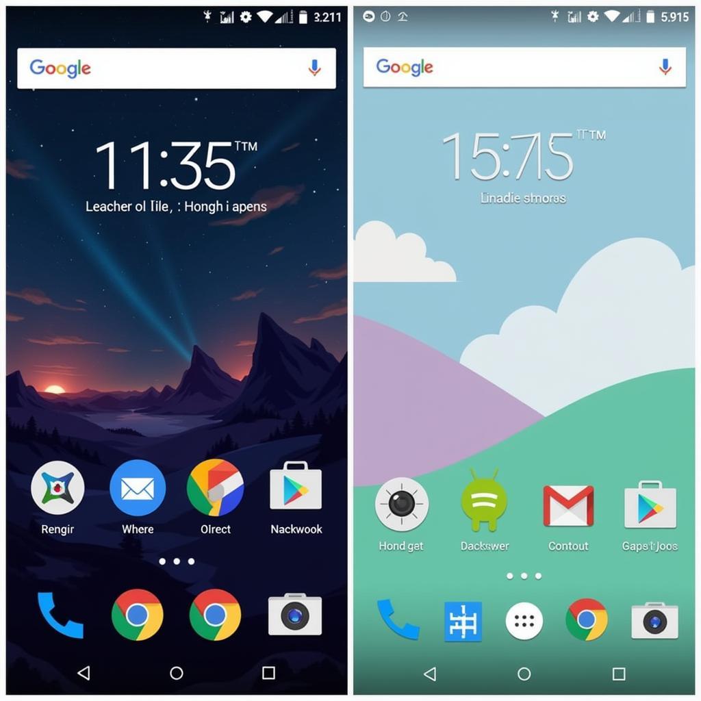 LineageOS vs Android gốc