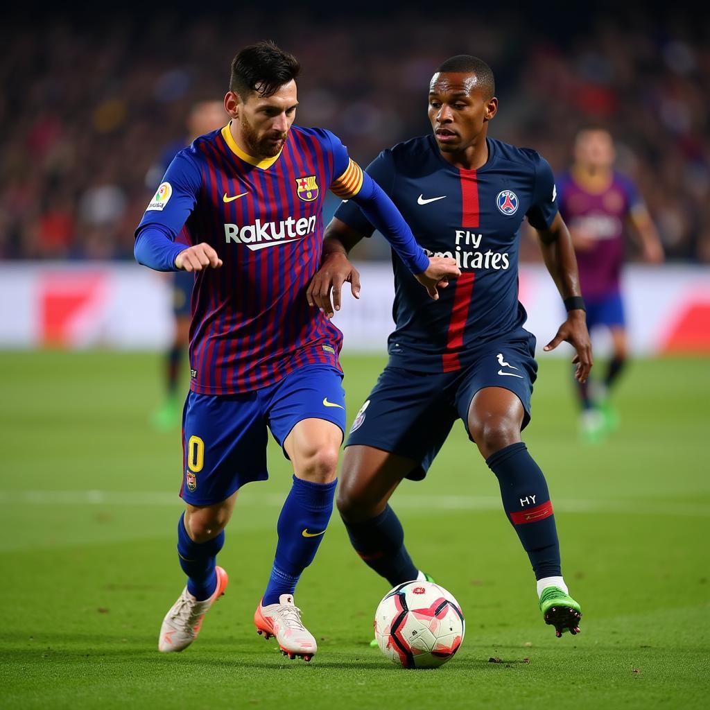 Lionel Messi và Kylian Mbappé: Đối Đầu Đỉnh Cao