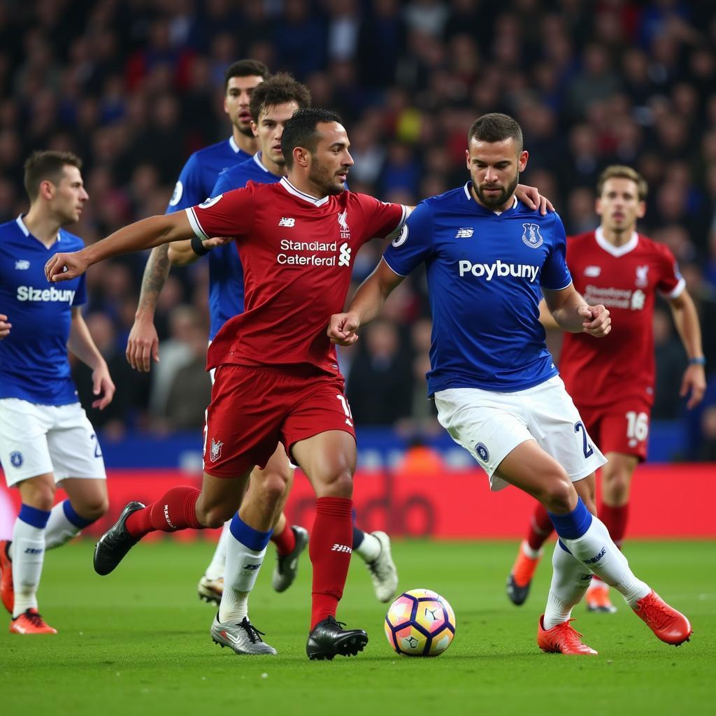 Trận đấu Liv vs Everton luôn diễn ra với sự kịch tính và căng thẳng