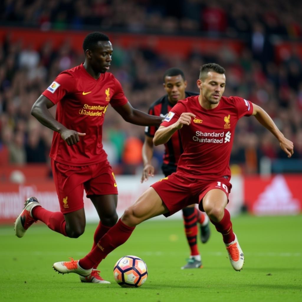 Liverpool tấn công Bournemouth